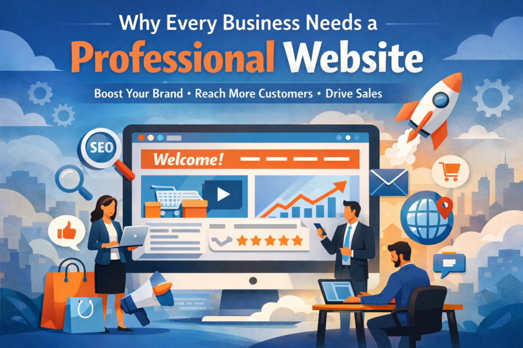 Why Every Business Needs a Professional Website